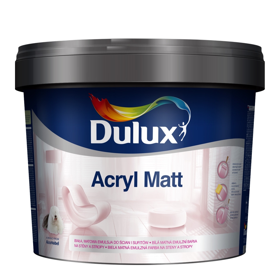 Dulux Acryl Matt - Bílý Dulux Acryl Matt - Bílý